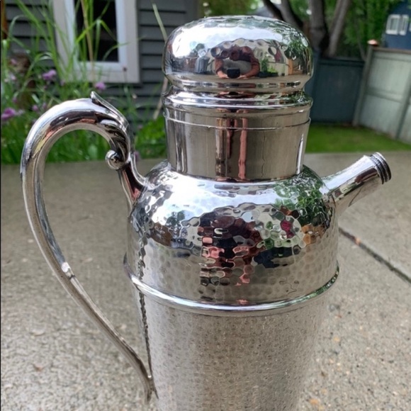 Vintage silver cocktail jug - Picture 3 of 11